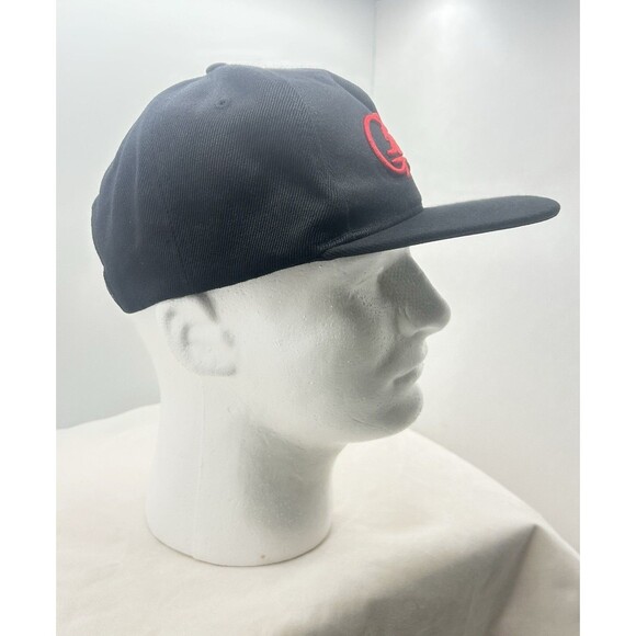 Grizzly Black Trucker Snapback Baseball Cap - Picture 2 of 7